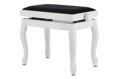 GEWA Piano-penkki Deluxe Classic - White matt