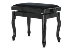 GEWA Pianotuoli Deluxe Classic - Black highgloss