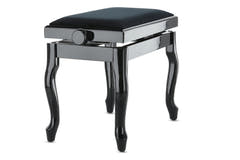 GEWA Pianotuoli Deluxe Classic - Black highgloss