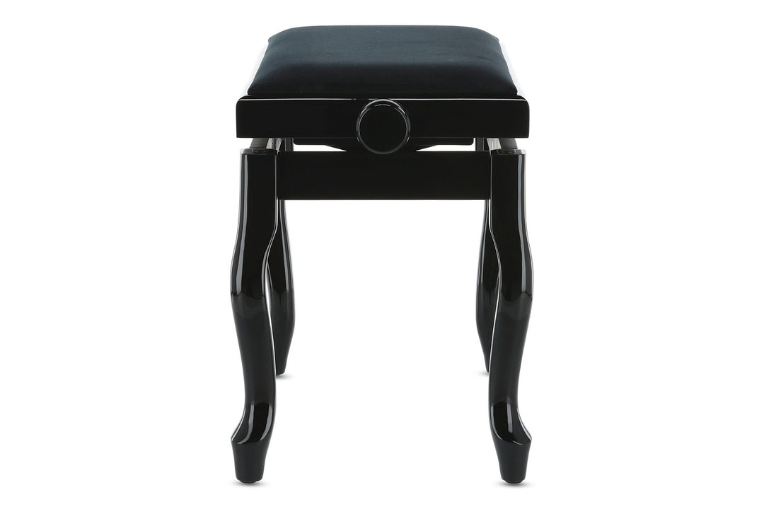 GEWA Pianotuoli Deluxe Classic - Black highgloss