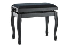 GEWA Pianosohva Deluxe Classic - Black matt
