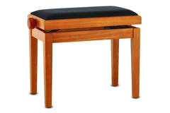 GEWA pianojakkara Deluxe - Maple matt (Istuin black)
