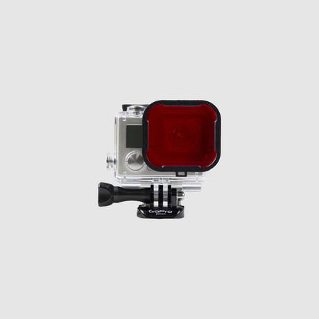 PolarPro Hero4 / 3+ Aqua Line punainen suodatin