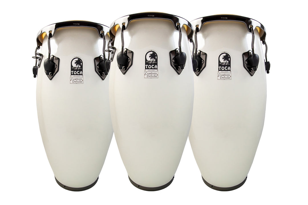 Toca Conga lasikuitu Magarita Blanca, Black Chrome - Conga (4611-3/4FMB)