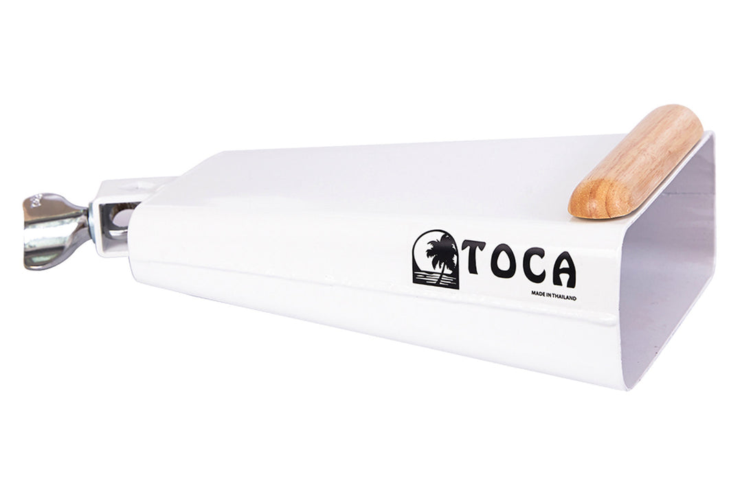 Toca Cowbell Timber Tone - White (4528-T)