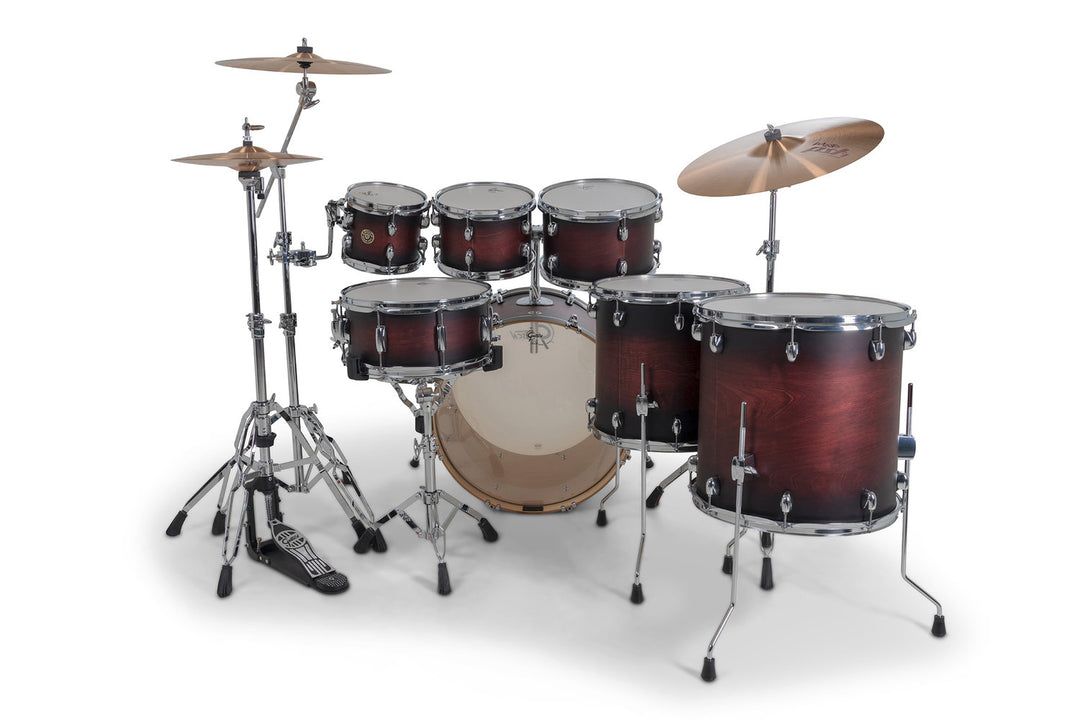 Gretsch-rumpusetti Catalina Maple - Satin Deep Cherry Burst (CM2-E627-SDCB)