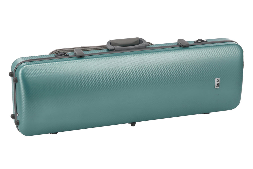 PURE GEWA Viulut-kotelo Polycarbonate FUN - 4/4 - 1/2 (Green / Black)