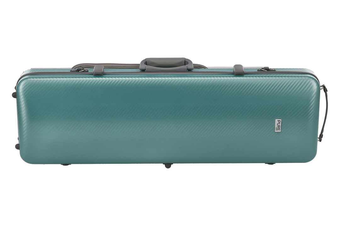 PURE GEWA Viulut-kotelo Polycarbonate FUN - 4/4 - 1/2 (Green / Black)