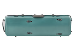 PURE GEWA Viulut-kotelo Polycarbonate FUN - 4/4 - 1/2 (Green / Black)