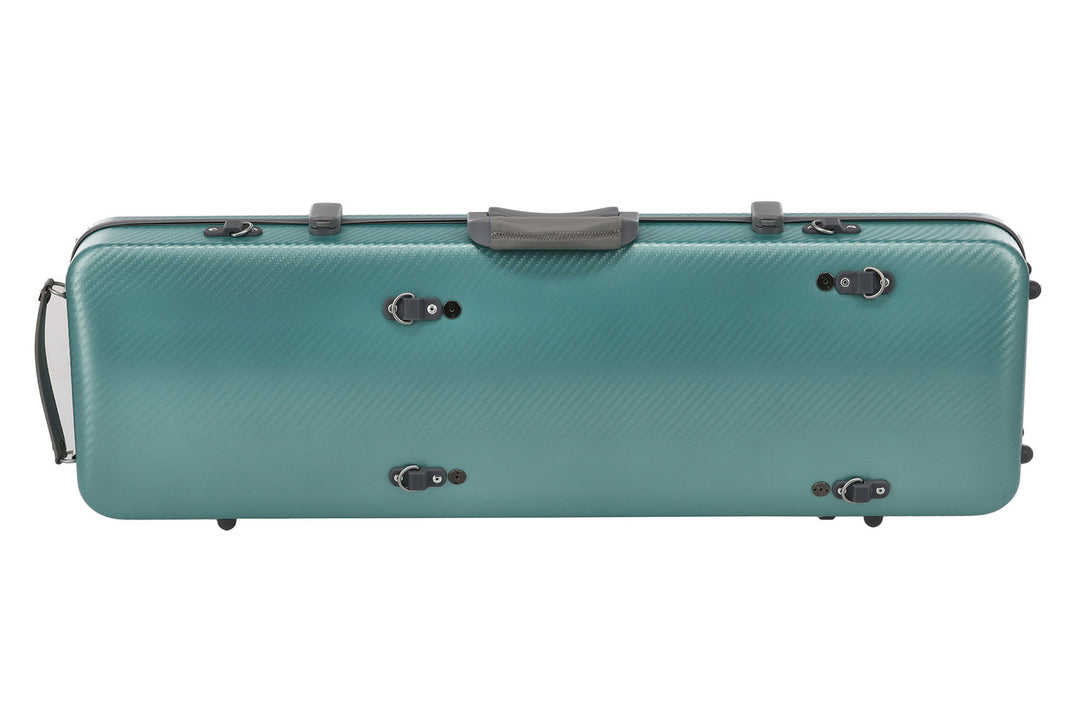 PURE GEWA Viulut-kotelo Polycarbonate FUN - 4/4 - 1/2 (Green / Black)