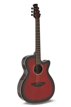 Applause sähköakustinen Guitar Jump OM Electro Cut Gloss – Cherry Burst (AEO-69-CB)