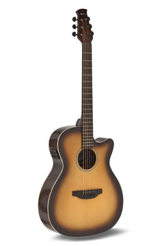 Applause sähköakustinen Guitar Jump OM Electro Cut Gloss – Tobacco Burst (AEO-69-TB)
