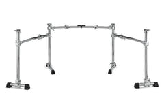 Gibraltar Rack System Chrome Series II 3-sivuinen drum-teline - GDR300C-CHR