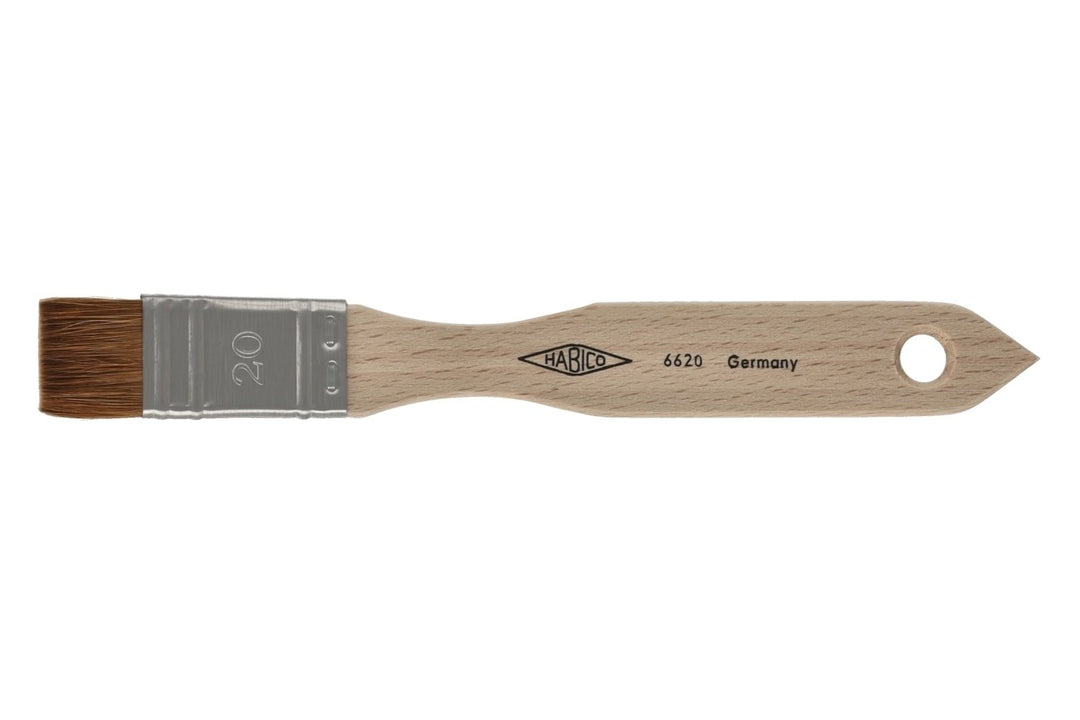 Habico Brush Red näätäkarva – leveys 40 mm (karvan pituus 23 mm)