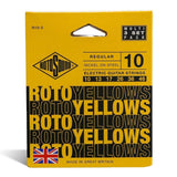 Rotosound Roto Yellows R10-3 sähkökitaran kielet 10-46, 3 sarjaa