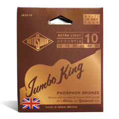Rotosound Jumbo King JK10-10 westernguitarstrenge 10-50, 10 sæt