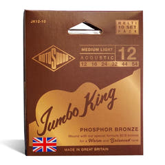 Rotosound Jumbo King JK12-10 westernguitarstrenge 12-54, 10 sæt