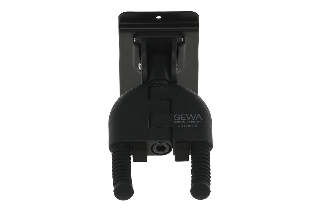 GEWA Kitaran seinäkiinnike WallGrip - schwarz (GH-80SB)