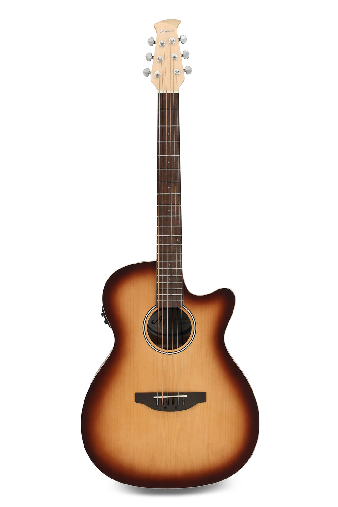 Applause E-Acoustic Guitar Jump OM Electro Cut - Peach Burst (AEO-69-PB)