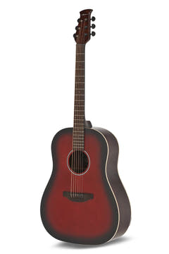 Applause Jump Slope Shoulder D Gloss -kitara AAS-69-CB, Cherry Burst