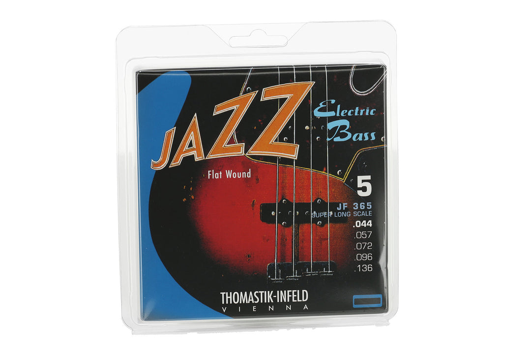 Thomastik-Infeld-bassokielet Jazz Bass Flat wound - Set 5-str. super long (JF365)