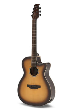Applause sähköakustinen Guitar Jump OM Electro Cut Gloss – Tobacco Burst (AEO-69-TB)