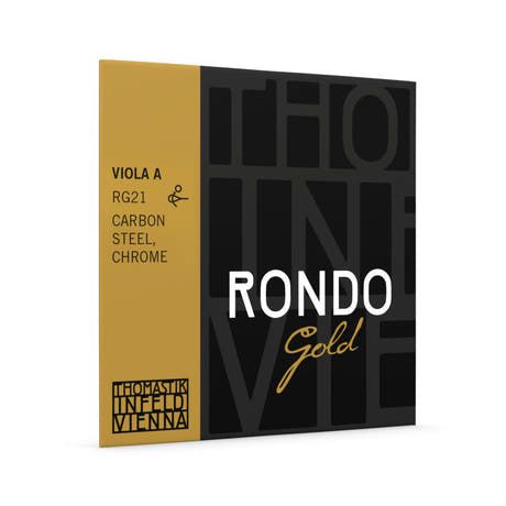 Thomastik-Infeld Strings For Viola Rondo Gold - A Steel /Chrome (RG21)
