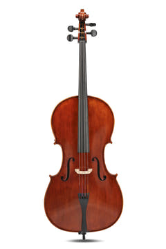 GEWA Sonata Europa cello 4/4, sat op med carbonbue og taske