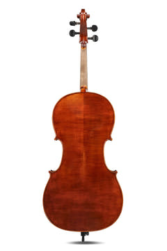 GEWA Sonata Europa cello 4/4, sat op med carbonbue og taske