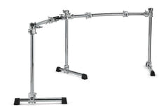 Gibraltar Rack System Chrome Series II -kaksoisbassorumpuräkki - GDR200C-CHR