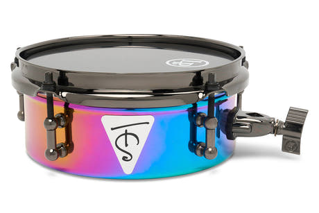 LP Tony Succar Micro Snare LP848-TS 8", sateenkaari, teräs