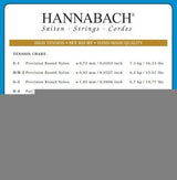 Hannabach 825 E6 -bassokieli klassiselle kitaralle, high tension