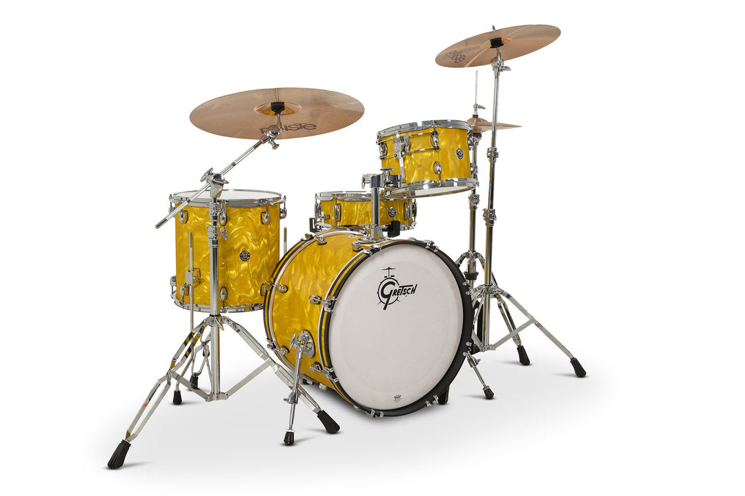 Gretsch kuorisetti Catalina Club – keltainen satiiniflame (CC2-J404-YSF)