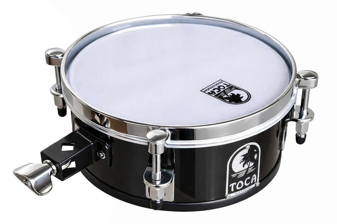 Toca Drumset Add-Ons akryyliset minitimbalet - savunharmaa (T-408AS)