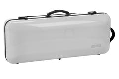 GEWA Viola case Air 2.8 - White kiiltävä (sivukahvalla)