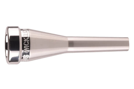 Denis Wick Heavy Top 1X trumpetin suukappale, hopeoitu