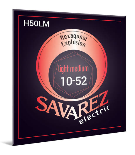 Savarez H50LM Hexagonal Explosion, medium light .010–.052