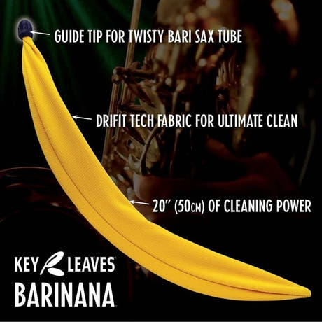 Key Leaves Barinana wisker til barytonsaxofon, 50 cm