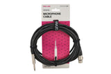 GEWA Pro Line mikrofonkabel 6 m, XLR-hun til mono-jack