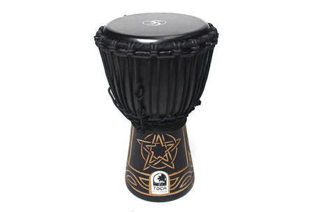 Toca Sully Erna Black Mamba -djembe 8", mahonkia ja vuohennahkaa