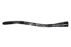 Toca Curved didgeridoo DIDG-CS, buet, motiv Spider, 50"