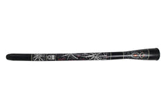 Toca Curved didgeridoo DIDG-CS, buet, motiv Spider, 50"