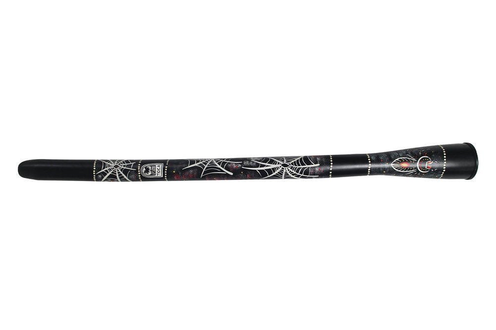 Toca Curved didgeridoo DIDG-CS, buet, motiv Spider, 50"