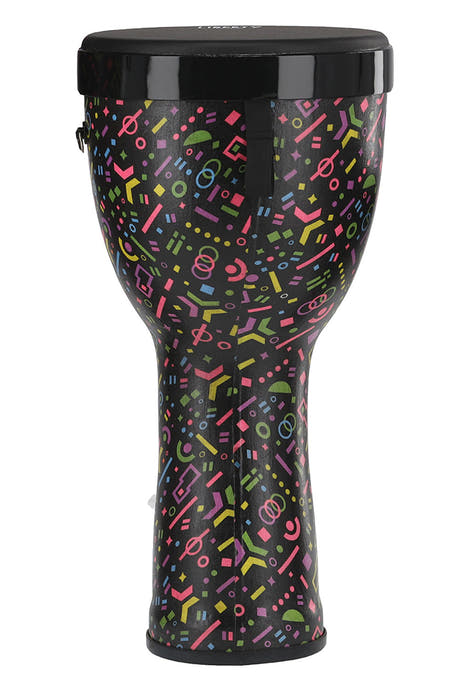 GEWA Liberty Series Nestable djembe 10", aiheena Crazy Neon