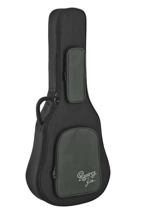 Ramirez G-Line -softcase klassiselle kitaralle, musta ja vihreä