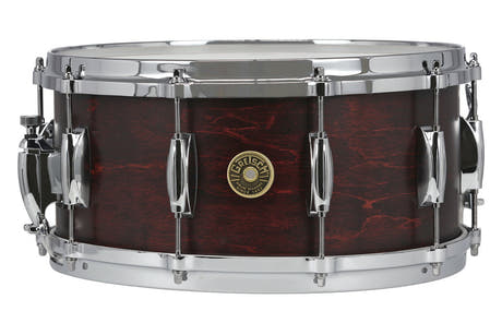 Gretsch USA Custom -virveli 14" x 6,5", Satin Walnut