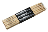 Vater Goodwood Fusion -rummunkapulat, hikkori 2. laatuluokka, nylonkärki