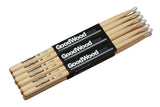 Vater Goodwood 2B -rummunkapulat, hikkori, 2. lajittelu, nailonkärki