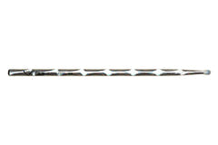 Vater Color Wrap 5A Silver Optic trommestikker, hickory, nylonspids