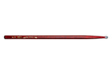 Vater Color Wrap 5A Red Sparkle trommestikker, hickory, nylonspids